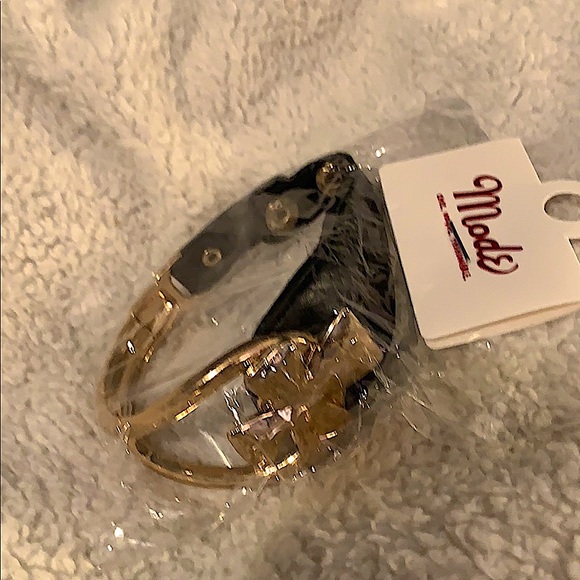 Moda Jewelry - 💎 Mode NWT leather and gold cross bracelet
